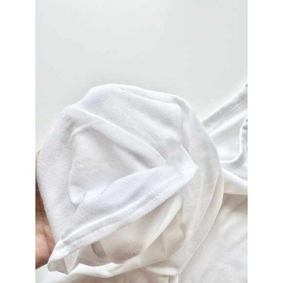 NWOT Aritzia WILFRED Flight White Relux Jersey Muscle Tank T-Shirt, Size XXS - Picture 7 of 14